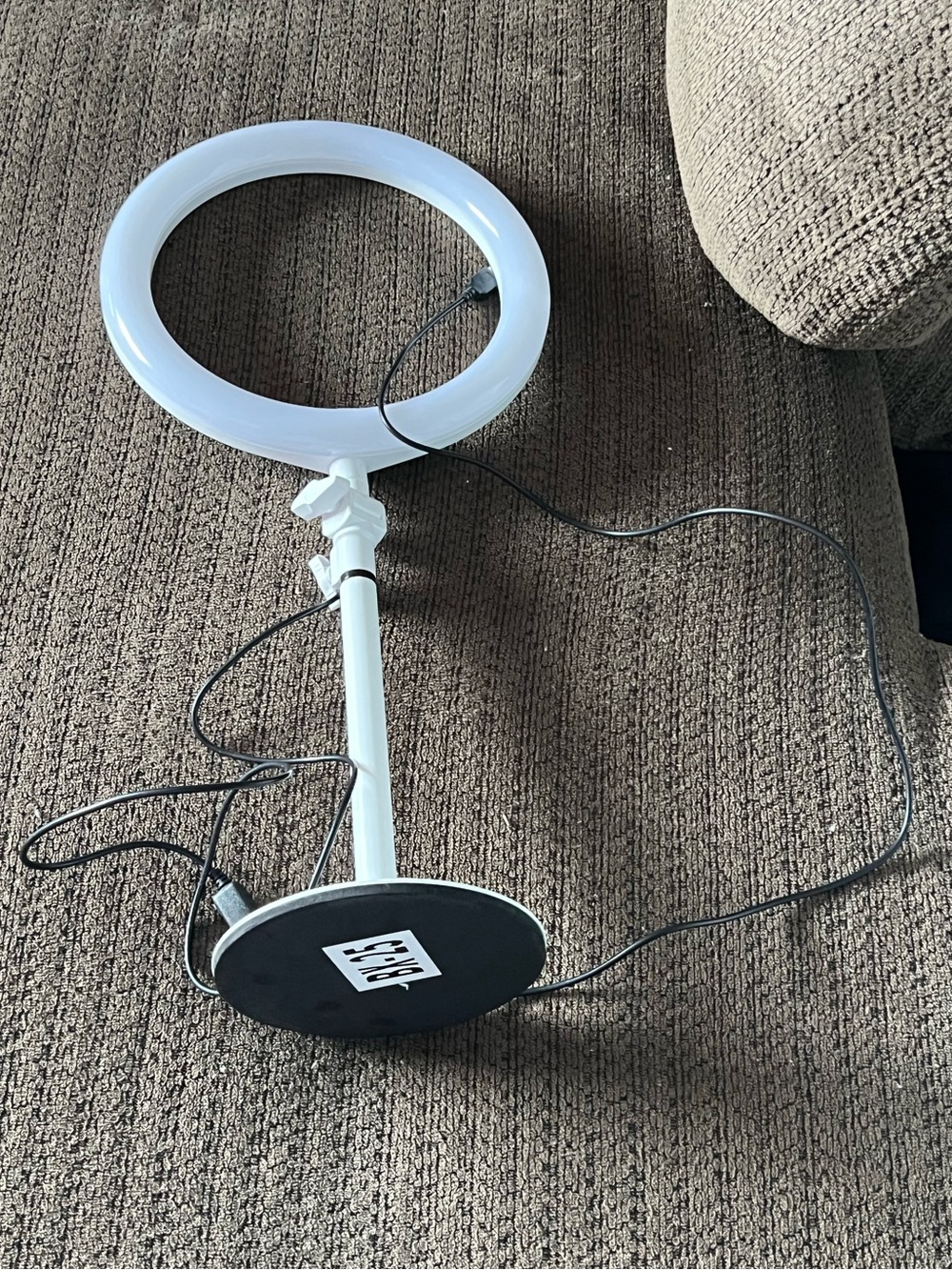 10” LED Ring Light with Adjustable Stand USB Powered Dimmable BX-25